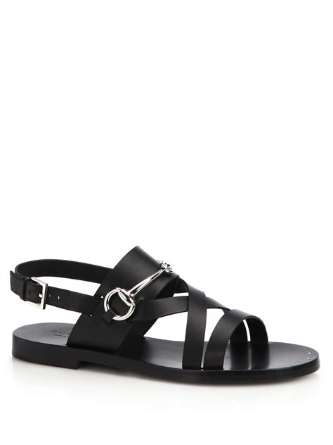 double strap gucci mens sandal|gucci juliette strappy flat sandals.